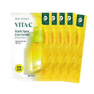 GOODAL Green Tangerine Vita C Dark Spot Care Serum Sheet Mask 1p Goodal