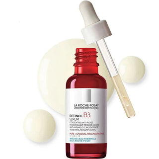 LA ROCHE-POSAY Retinol B3 Serum open bottle with dropper