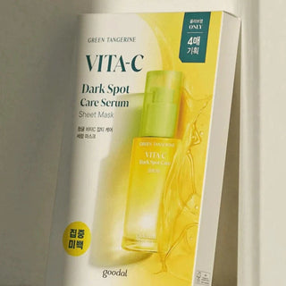 GOODAL Green Tangerine Vita C Dark Spot Care Serum Sheet Mask 1p Goodal