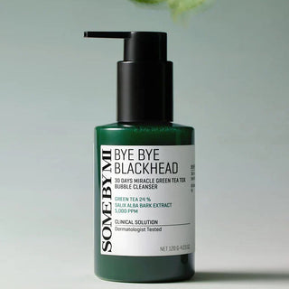 SOME BY MI Bye Bye Blackhead 30 Days Miracle Green Tea Tox Bubble 120g SOMEBYMI