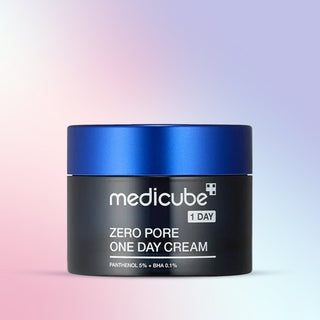 a jar of medicube zero pore one day cream