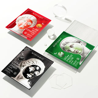 Mary&May Vegan Collagen Fresh Aloe Mask (30g x4)