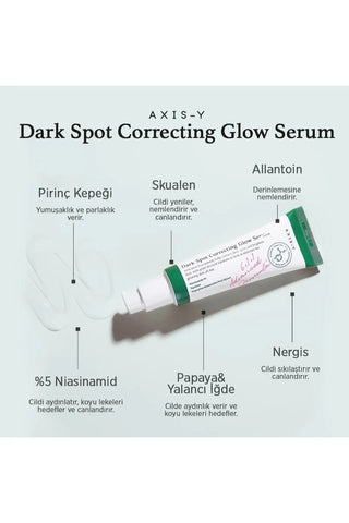 AXIS-Y Dark Spot Correcting Glow Serum 50Ml AXIS-Y