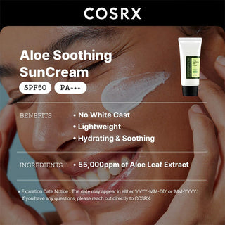 COSRX Aloe Soothing Sun Cream 50 mL COSRX