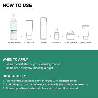 Anua Heartleaf Pore Cleansing Oil Mild, Sensitive Skin Face Wash, Oil Cleanser, Makeup Blackhead Remover, Korean Skin Care, Non-Comedogenic, Fragrance Free 6.76 Fl Oz (200mL) Anua