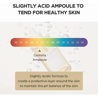 slightly acid ampoule to tend for healthy skin