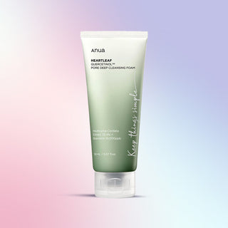 Anua Heartleaf Quercetinol Deep Pore Cleansing Foam bottle