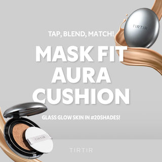 TIRTIR Mask Fit Aura Silver Cushion Foundation 17C Fair Porcelain TIRTIR