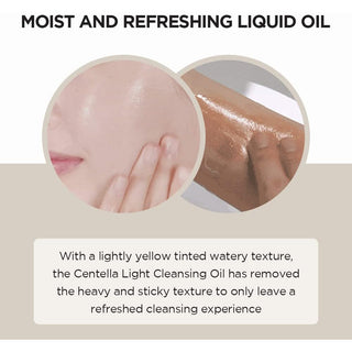 SKIN1004 Madagascar Centella Light Cleansing Oil, 200 mL Moist and Refreshing Liquid Oil