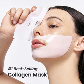woman removing BIODANCE Bio-Collagen Real Deep Mask