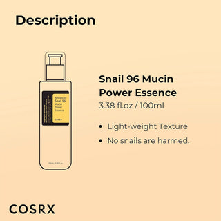 COSRX Advance Snail 96 Mucin Power Essence 100 mL Description