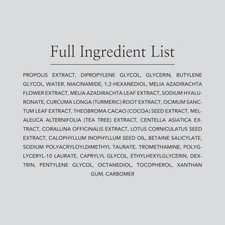 Beauty of Joseon Glow Serum : Propolis + Niacinamide 30 mL Ingredient List