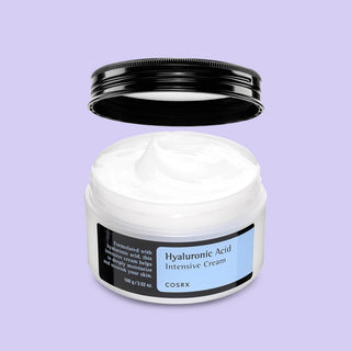 a jar of COSRX Hyaluronic Acid Intensive Cream