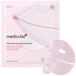 medicube PDRN Pink Collagen Gel Mask with packet