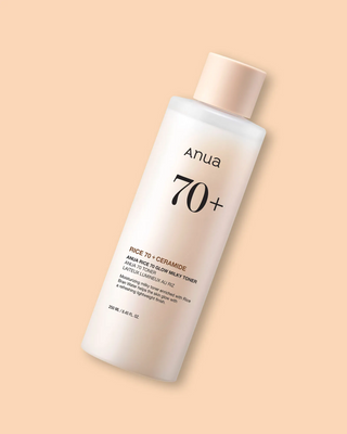 150 ml ANUA Rice 70 Intensive Moisturizing Milk bottle
