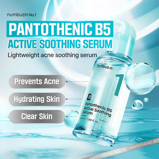 numbuzin No.1 Serum Pantothenic B5 Active Soothing Serum 50 mL / 1.69fl.oz numbuzin