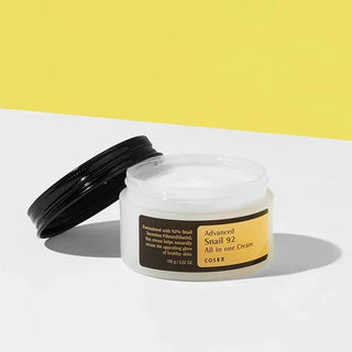 open jar of COSRX Advanced Snail 92 All in-1 Cream