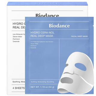 BIODANCE Hydro Cera-nol Real Deep Mask 1.19oz(34g) x 4ea Biodance