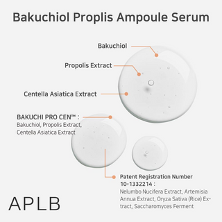 APLB Bakuchiol Propolis Ampoule Serum 40mL APLB