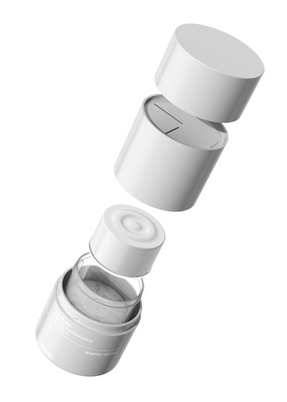 celimax Purifying Cleansing Balm container with separate parts