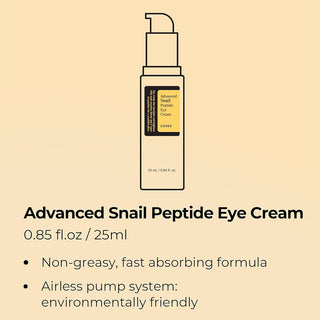 sketch of COSRX Advanced Snail Peptide Eye Cream bottle