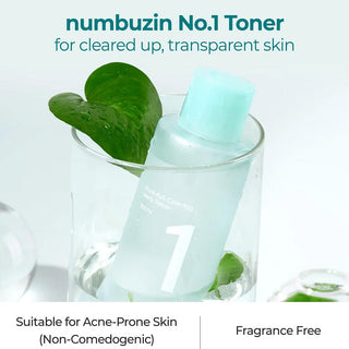 numbuzin No.1 Pure-Full Calming Herb Toner 300 mL numbuzin