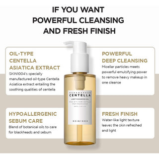 SKIN1004 Madagascar Centella Light Cleansing Oil, 200 mL Details