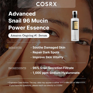 COSRX Advance Snail 96 Mucin Power Essence 100 mL Benefits & Ingredients