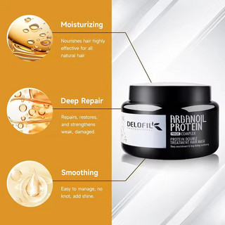 DELOFIL Protein Argan Oil Hair Mask 500mL DELOFIL