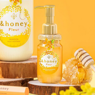 &honey Fleur Kinmokusei & Mimosa Moist Hair Oil 100mL &honey