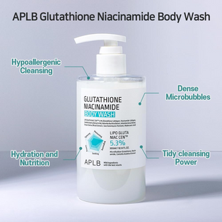 APLB Glutathione Niacinamide Body Wash 300mL APLB