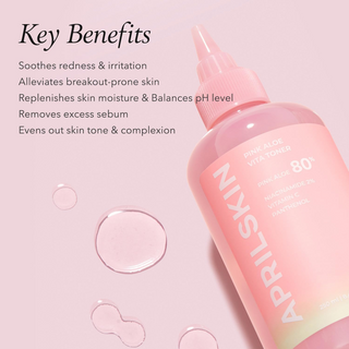 APRILSKIN Pink Aloe Vita Toner bottle