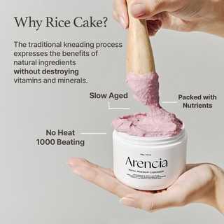 Arencia Fresh Rosehip Rice Mochi Cleanser 120g Arencia