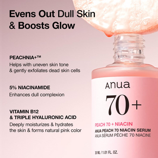 Anua Peach 70+ Niacin Serum 30 mL Anua