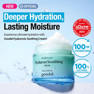 goodal Heartleaf Soothing Hyaluron soothing cream 75ml