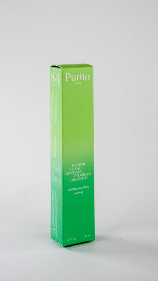 box packaging of PURITO SEOUL Centella Unscented Eye Cream