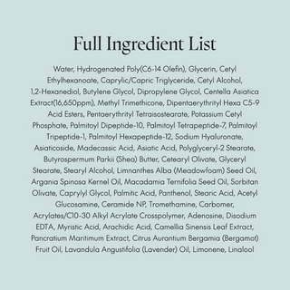 full ingredients list of PURITO SEOUL Wonder Releaf Centella Eye Cream