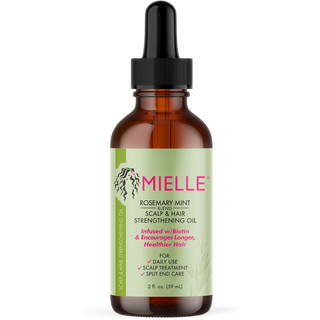MIELLE Organics Rosemary Mint Scalp & Hair Strengthening Oil for All Hair Types 59 mL MIELLE