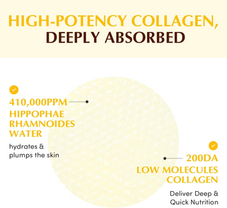 EQQUALBERRY Collagen Glow Up Gel Toner Pad with text 'high-potency collagen, deeply absorbed'