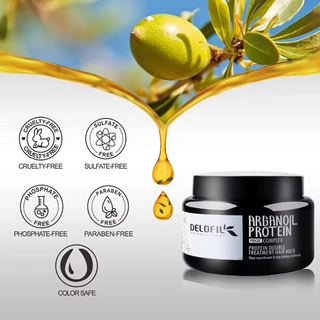 DELOFIL Protein Argan Oil Hair Mask 500mL DELOFIL