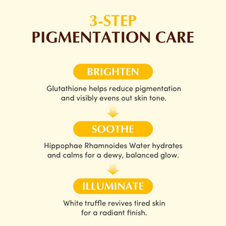 3-step pigmentation care guide
