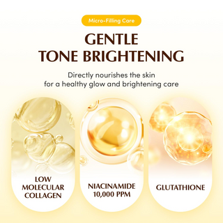 gentle tone brightening for a healthy glow and brightening care