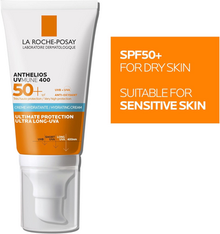LA ROCHE-POSAY Anthelios UVMune 400 Hydrating Sun screen SPF50+ 50mL suitable for dry and sensitive skin
