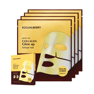 EQQUALBERRY Collagen Glow Up Mask sheet packaging