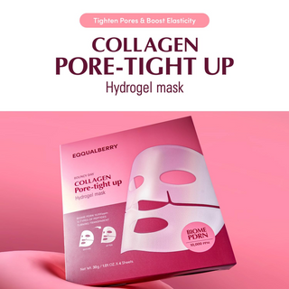 EQQUALBERRY Collagen Pore-Tight Up Mask Sheet box