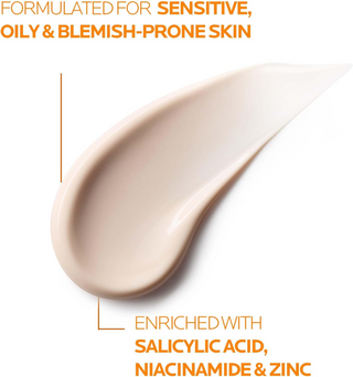 LA ROCHE-POSAY Anthelios Oil Correct SPF 50+ 50 mL product swatch