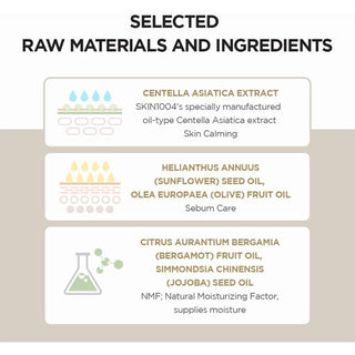 SKIN1004 Madagascar Centella Light Cleansing Oil, 200 mL Raw Materials And Ingredients