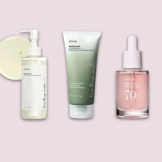 ANUA Daily Glow Skincare Products set