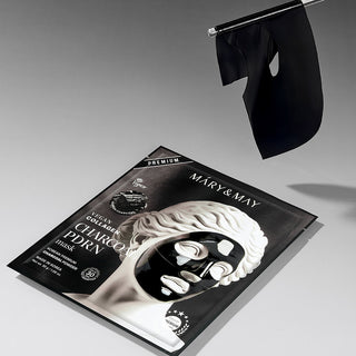 Mary&May Vegan Collagen Charcoal PDRN Mask (30g x4)