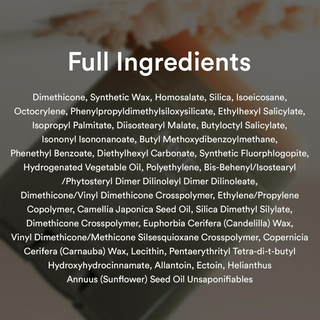 Abib Airy Sunstick Smoothing Bar full ingredients list